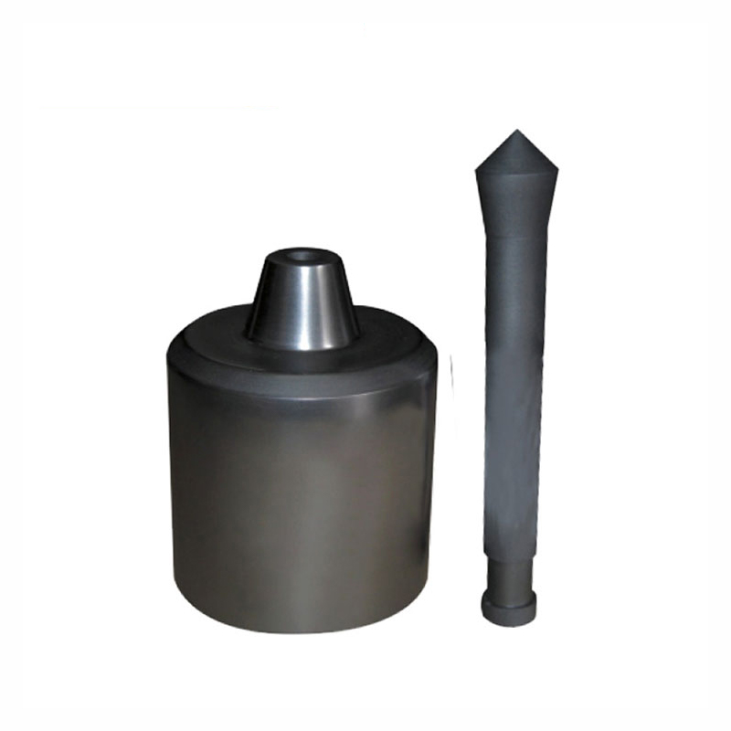 Graphite casting crucible & stopper for Yasui K5