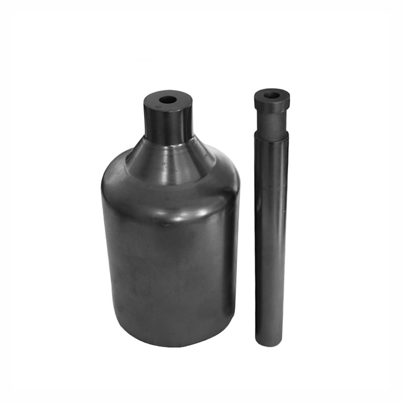 Graphite casting crucible & stopper for Yasui K18