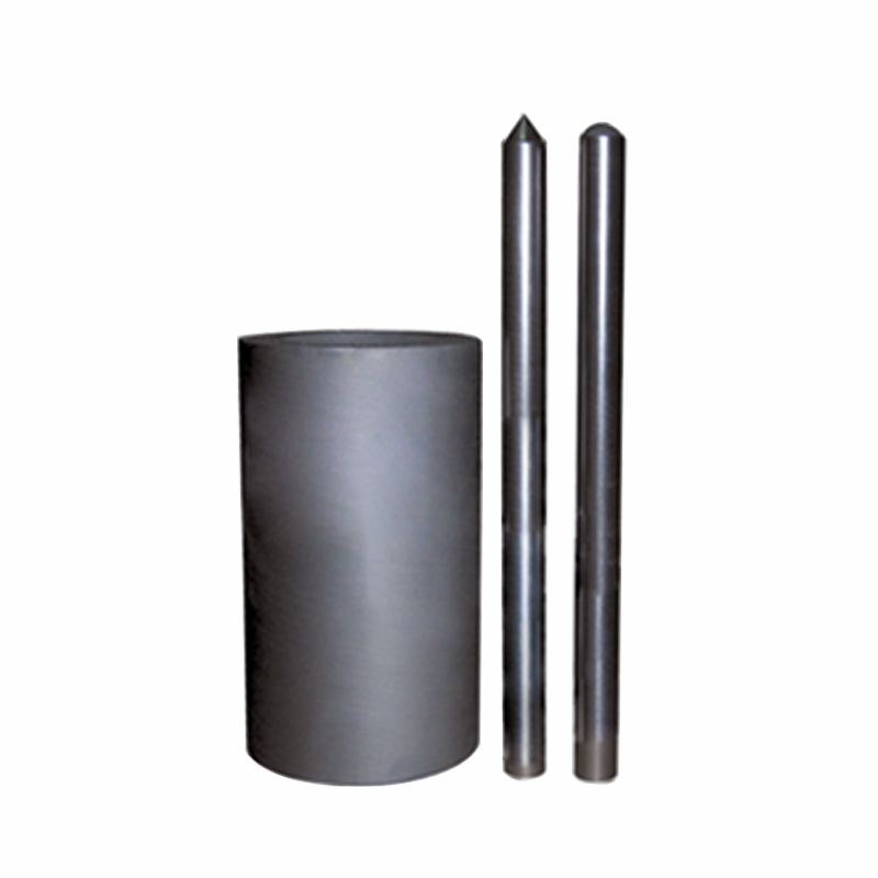 Graphite casting crucible & stopper for VC600