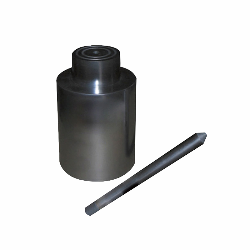 Graphite casting crucible and stopper for Italimpianti machine