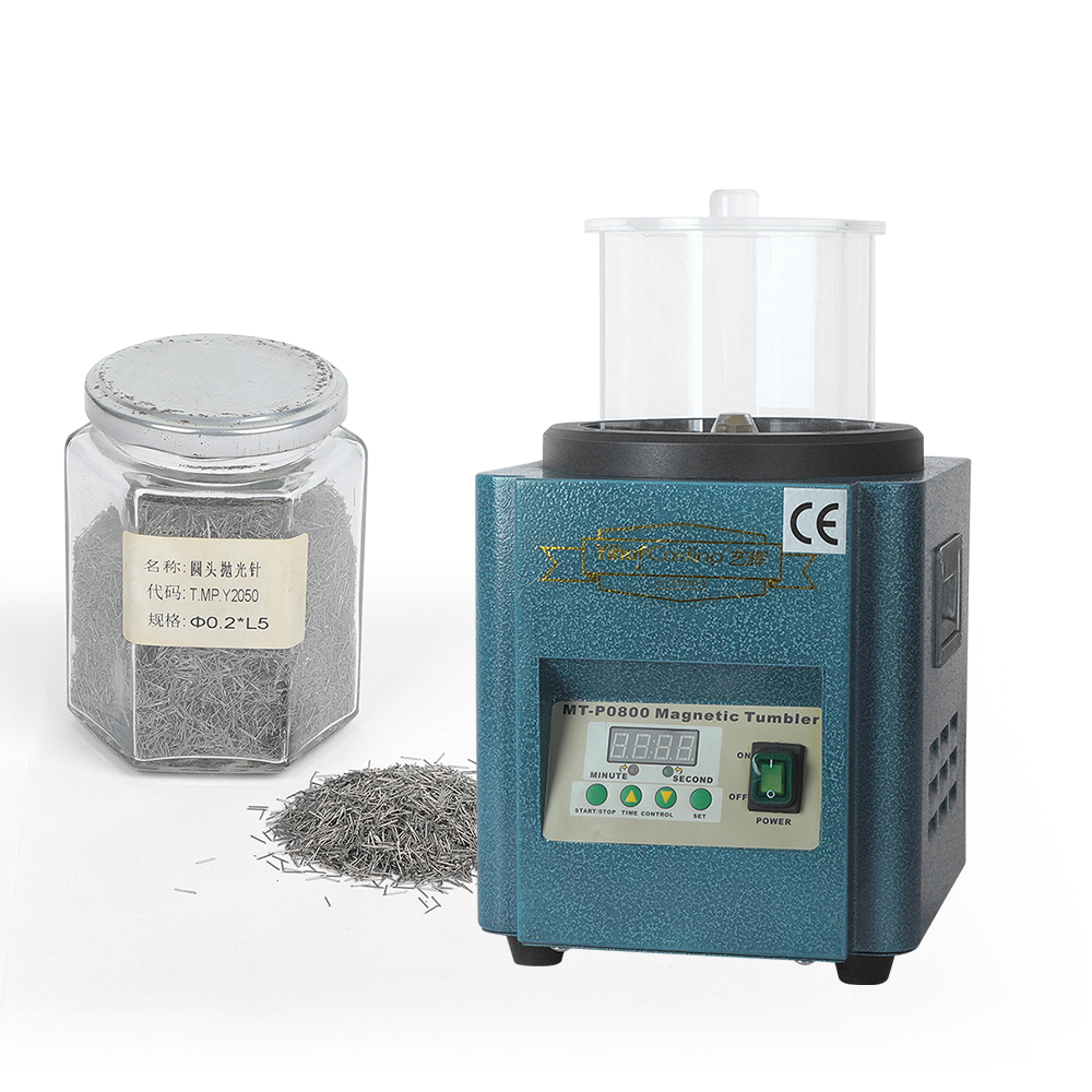 P800 Magnetic Tumbler for Jewelry Polishing | Powerful, Reversible, and Efficient