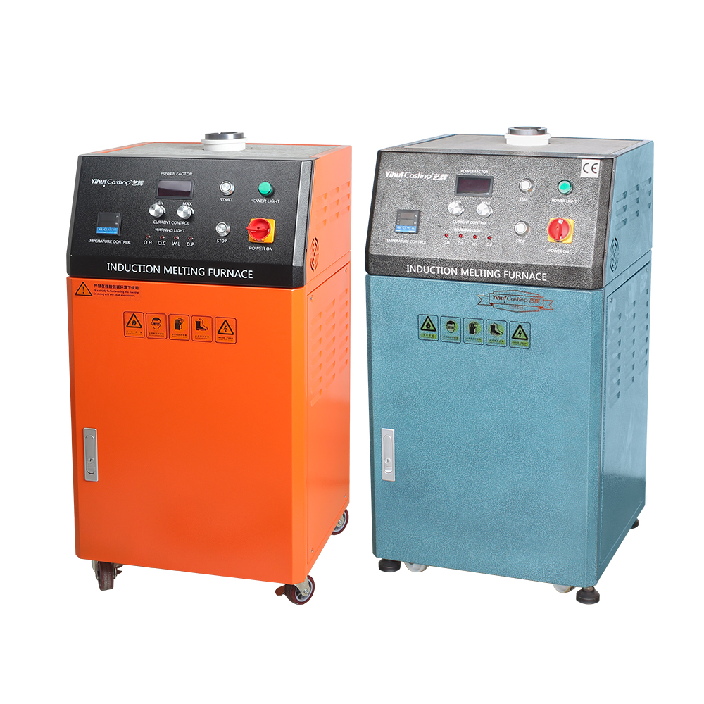 3KG High Efficiency Gold Melting Furnace with Rapid Induction Heating