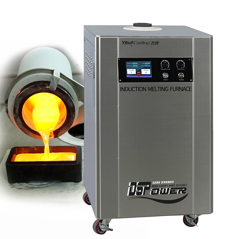 4KG DSP DF Series Digital Display Gold Melting Machine Heating Power Supply for Stainless Steel Melting in Jewelry Casting